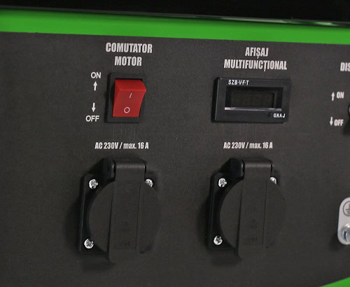 Generator de curent benzina Greenfield G-EC6100PW monofazat AVR 4,5 kW 2 Generator de curent pe benzina Greenfield G-EC6100PW