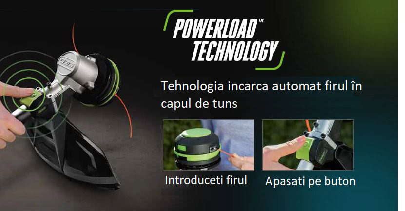 Coasa electrica Ego Power ST1510E-T, 38 cm, 56 V, fara acumulator — imaginea 2