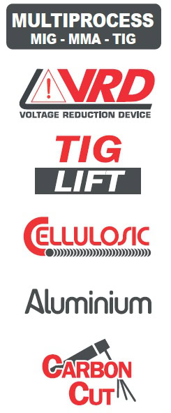 Invertor sudura MMA Telwin SUPERIOR630CEVRD, 600 A, electrozi 1.6-8 mm | Travandi.ro