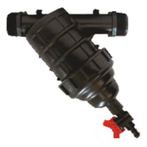 FILTRU apa PICURARE 25mm(1") 8mc/h 130microni(120mesh)  cu ROBINET  08020020