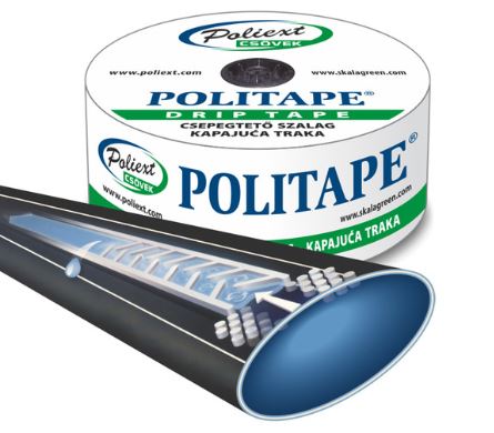 Banda picurare 16mm, 10L/h/m, 10cm(1.0L/h), 100m, 6MIL(0.15mm) POLITAPE 2 Banda picurare 16mm, 10L/h/m, 10cm(1.0L/h), 100m, 6MIL(0.15mm) POLITAPE - Image 2