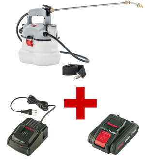 Pachet promoțional Pulverizator gradina pe baterii  3.5lt. AL-KO PS 2035 EasyFlex 18V cu baterie si incarcator