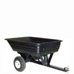Remorca tractoras 136kg bena plastic