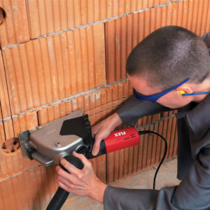 Masina de canelat cu discuri diamantate Flex MS 1706 FR-Set 230/CEE, 1400 W, adancime 0-35 mm, latime 10-30 mm | Travandi.ro