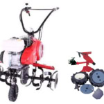 Motosapa PUBERT QUATRO JUNIOR 60H Benzina 5 CP latime 90 cm + Kit de arat