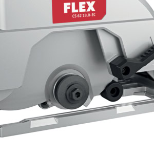 Fierastrau circular Flex CS 62 18.0-EC, compatibil cu acumulator Li-Ion 18 V, diametru panza 165 mm | Travandi.ro