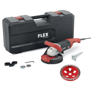 Masina de slefuit cu disc diamantat Flex LD 18-7 150 R Kit Turbo-Jet, 1800 W, 150 mm, 7000 rpm | Travandi.ro