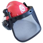 casca protectie cu viziera plasa si casti antifonice Maruyama