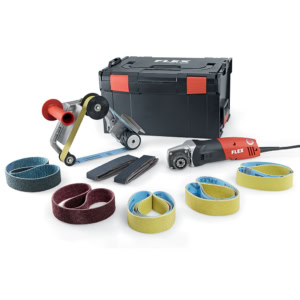 Masina de slefuit cu banda Flex BRE 14-3 125 Set | Travandi.ro