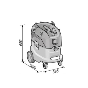 Aspirator profesional umed uscat Flex VCE 44 L AC 230/CEE, 1200 W, 42 l | Travandi.ro