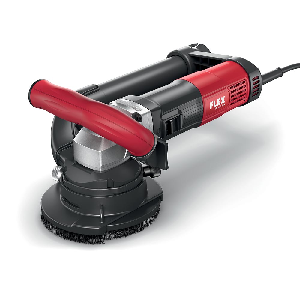Masina de slefuit pereti RetecFLEX FLEX RE 16-5 115, kit buciardare cu varfuri plate, 115 mm, 1600 W 2 Masina de slefuit pereti RetecFLEX FLEX RE 16-5 115, kit buciardare cu varfuri plate, 115 mm, 1600 W - Image 2