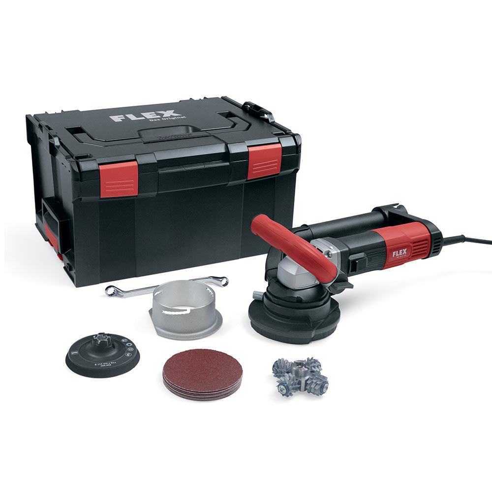 Masina de slefuit pereti RetecFLEX FLEX RE 16-5 115, kit buciardare cu varfuri plate, 115 mm, 1600 W 1 Masina de slefuit pereti RetecFLEX FLEX RE 16-5 115, kit buciardare cu varfuri plate, 115 mm, 1600 W