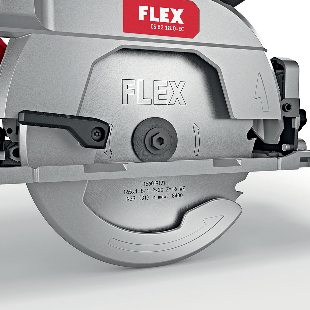 Fierastrau circular Flex CS 62 18.0-EC C compatibil cu acumulatori 18 V Li-Ion, diametru panza 165 mm 8 Fierastrau circular Flex CS 62 18.0-EC C compatibil cu acumulatori 18 V Li-Ion, diametru panza 165 mm - Image 8