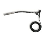 Vibrator de beton compatibil cu convertizor Wacker Neuson IRSEN 58/042, cap vibrant 58 mm, lungime furtun 0.8 m, frecventa 200 Hz, maner vibratii scazute
