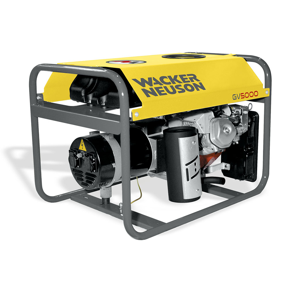 Generator de curent pe benzina Wacker Neuson GV5000A, portabil, monofazat, 4.0 kW 1 Generator de curent pe benzina Wacker Neuson GV5000A, portabil, monofazat, 4.0 kW