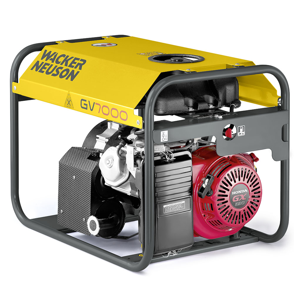 Generator de curent pe benzina Wacker Neuson GV7000A, portabil, monofazat, 5.4 kW 6 Generator de curent pe benzina Wacker Neuson GV7000A, portabil, monofazat, 5.4 kW - Image 6