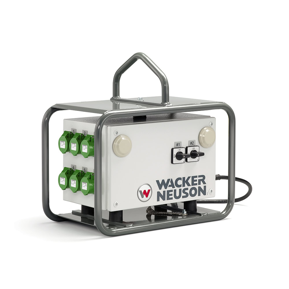 Convertizor de frecventa Wacker Neuson FUE-M/S 75A 6CEE-32A, curent de iesire de 75 A, tensiune iesire 42 V, 6 prize 32 A 1 Convertizor de frecventa Wacker Neuson FUE-M/S 75A 6CEE-32A, curent de iesire de 75 A, tensiune iesire 42 V, 6 prize 32 A