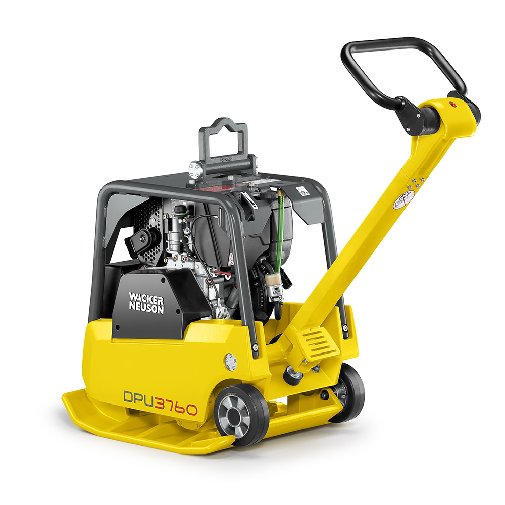 Placa compactoare reversibila Wacker Neuson DPU3760Hets, diesel, pornire electrica, greutate 274 kg, forta de impact 37 kN, Top Speed 4 Placa compactoare reversibila Wacker Neuson DPU3760Hets, diesel, pornire electrica, greutate 274 kg, forta de impact 37 kN, Top Speed - Image 4