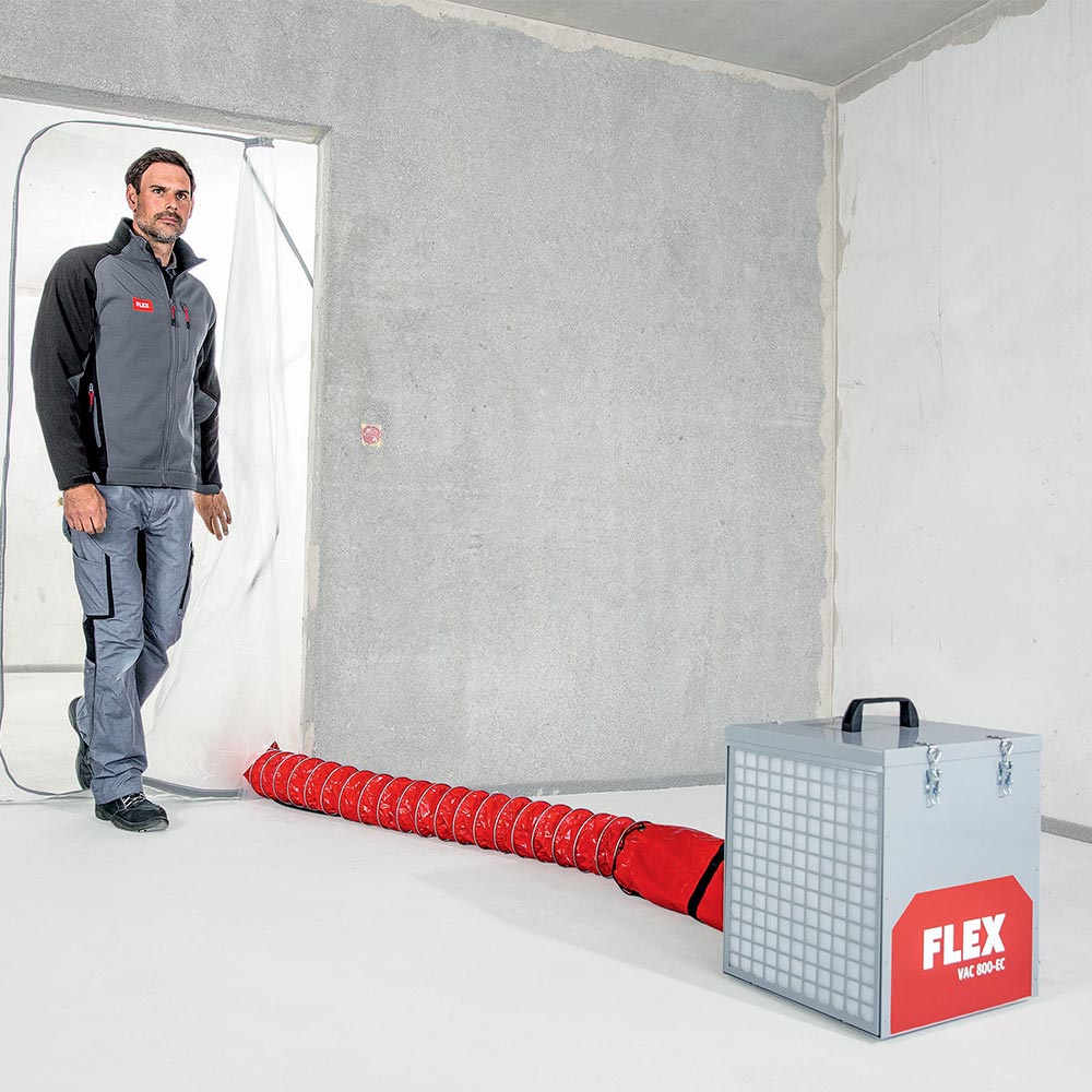Purificator de aer Flex VAC 800-EC Air Protect 14 Kit, 501328, 170 W, 544 m³/h, 125 mm 22 Purificator de aer Flex VAC 800-EC Air Protect 14 Kit, 501328, 170 W, 544 m³/h, 125 mm - Image 22