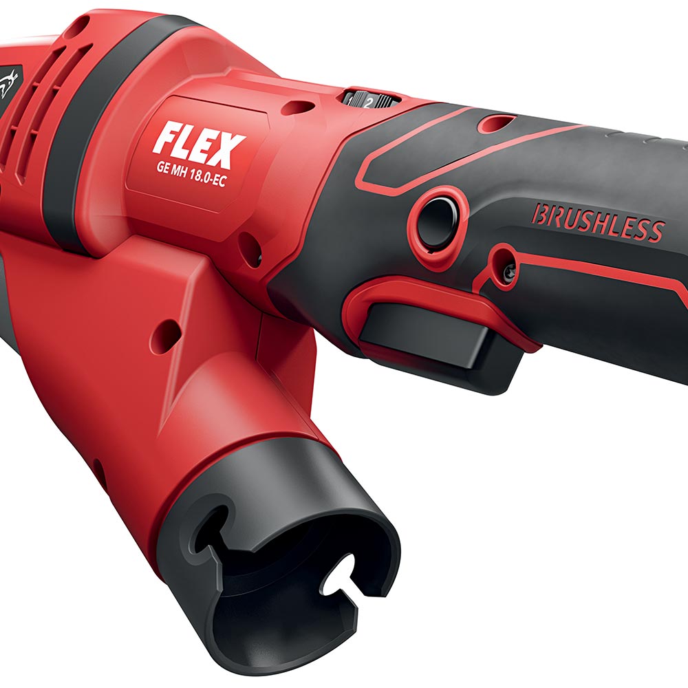 Masina de slefuit pereti Flex Giraffe GE MH 18.0-EC/5.0 Set+MH-R, 504041, 2 acumulatori Li-Ion 18 V/5.0 Ah, cap rotund 225 mm, velcro, incarcator 5 Masina de slefuit pereti Flex Giraffe GE MH 18.0-EC/5.0 Set+MH-R, 504041, 2 acumulatori Li-Ion 18 V/5.0 Ah, cap rotund 225 mm, velcro, incarcator - Image 5
