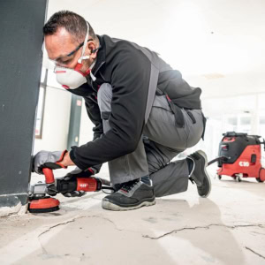 Masina de slefuit cu disc diamantat Flex LDE 16-8 125 R, Kit Turbo-Jet II, 504963, 125 mm, 1600 W, turatie variabila | Travandi.ro