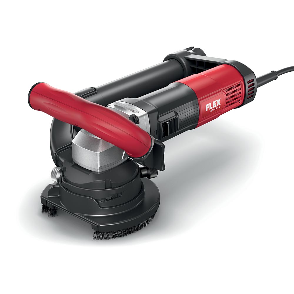 Masina de slefuit pereti Flex RECTEFLEX RE 16-5 115 kit buciardare cu varfuri plate, 505013, 115 mm, 1600 W 3 Masina de slefuit pereti Flex RECTEFLEX RE 16-5 115 kit buciardare cu varfuri plate, 505013, 115 mm, 1600 W - Image 3