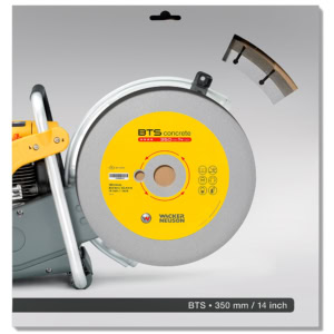 Disc diamantat pentru beton Wacker Neuson BTS BETON, 350x25.4x12 mm | Travandi.ro