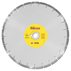 Disc diamantat universal Wacker Neuson BTS UNIVERSAL 350, 350x25.4x8 mm