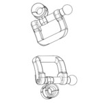 Maner suplimentar Wacker Neuson 5100002767, pentru accesoriile cu prindere 27x80 mm