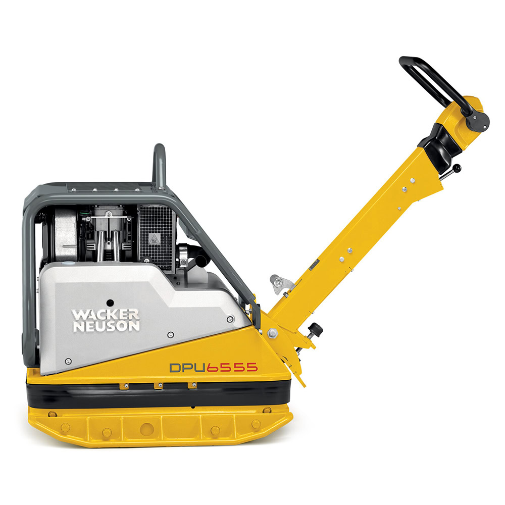 Placa compactoare reversibila Wacker Neuson DPU6555Hecsh, cadru de protectie ingust, diesel, greutate 500 kg, forta de impact 65 kN, pornire electrica, sistem Compatec, contor ore de functionare 2 Placa compactoare reversibila Wacker Neuson DPU6555Hecsh, cadru de protectie ingust, diesel, greutate 500 kg, forta de impact 65 kN, pornire electrica, sistem Compatec, contor ore de functionare - Image 2