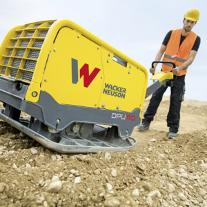 Placa compactoare reversibila Wacker Neuson DPU110 Lem970, diesel, greutate 830 kg, forta de impact 110 kN, pornire electrica | Travandi.ro