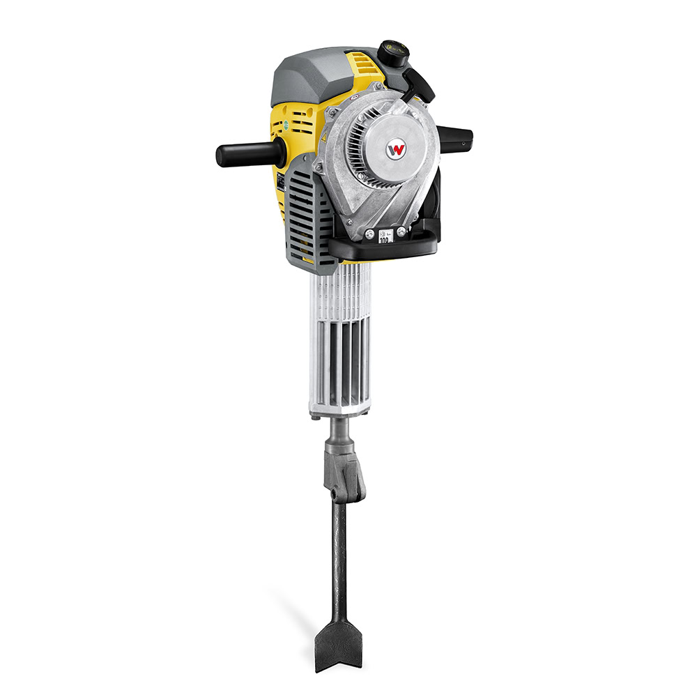 Ciocan demolator pentru caile ferate Wacker Neuson BH55RW 28x160, motor benzina 2T, sistem prindere 28x160 mm, forta de impact 55 J 4 Ciocan demolator pentru caile ferate Wacker Neuson BH55RW 28x160, motor benzina 2T, sistem prindere 28x160 mm, forta de impact 55 J - Image 4