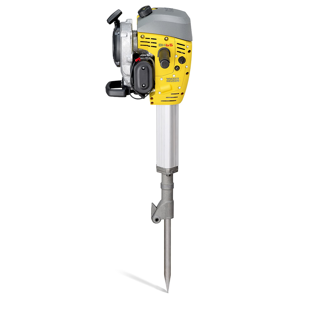 Ciocan demolator Wacker Neuson BH65 27x80, motor benzina 2T, sistem prindere 27x80 mm, forta de impact 65 J 2 Ciocan demolator Wacker Neuson BH65 27x80, motor benzina 2T, sistem prindere 27x80 mm, forta de impact 65 J - Image 2
