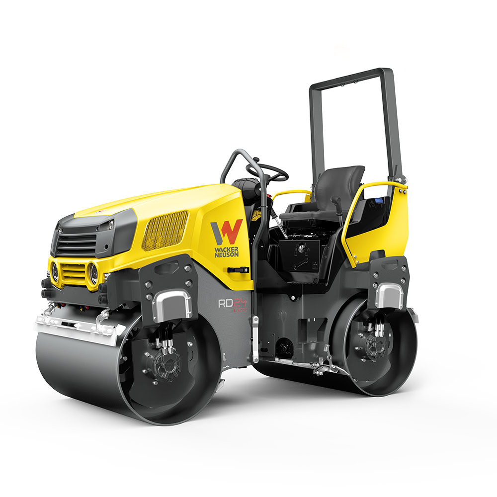 Cilindru vibro-compactor Wacker Neuson RD24-100, 2475 kg, Kubota, 1000 mm 1 Cilindru vibro-compactor Wacker Neuson RD24-100, 2475 kg, Kubota, 1000 mm