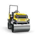 Cilindru vibro-compactor Wacker Neuson RD24-100 O, 2525 kg, Kubota, 1000 mm