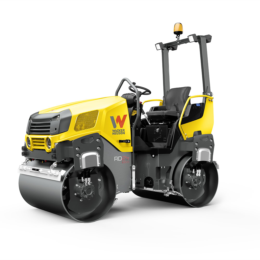 Cilindru vibro-compactor Wacker Neuson RD24-100 O, 2525 kg, Kubota, 1000 mm 4 Cilindru vibro-compactor Wacker Neuson RD24-100 O, 2525 kg, Kubota, 1000 mm - Image 4