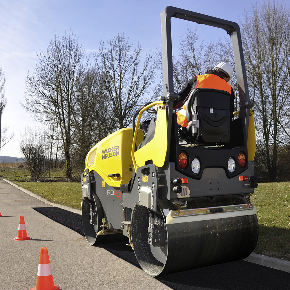 Cilindru vibro-compactor Wacker Neuson RD24-100 O, 2525 kg, Kubota, 1000 mm 8 Cilindru vibro-compactor Wacker Neuson RD24-100 O, 2525 kg, Kubota, 1000 mm - Image 8