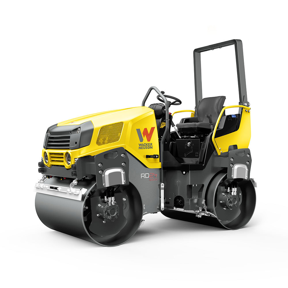 Cilindru vibro-compactor Wacker Neuson RD24 - 100 O DPF, 2525 kg, Kubota, 1000 mm 1 Cilindru vibro-compactor Wacker Neuson RD24 - 100 O DPF, 2525 kg, Kubota, 1000 mm