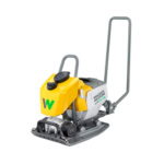 Placa compactoare unidirectionala Wacker Neuson APS1340we, compatibila cu acumulator 51 V, 13 kN, 770 m², rezervor apa 8L