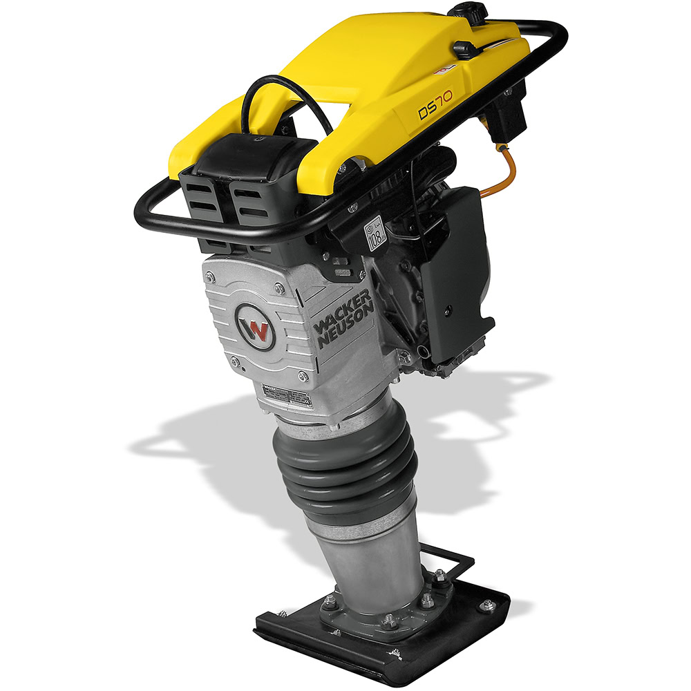 Mai compactor Wacker Neuson DS70Y 13", motor diesel EURO V, forta de impact 21 kN, greutate 83 kg 1 Mai compactor Wacker Neuson DS70Y 13", motor diesel EURO V, forta de impact 21 kN, greutate 83 kg