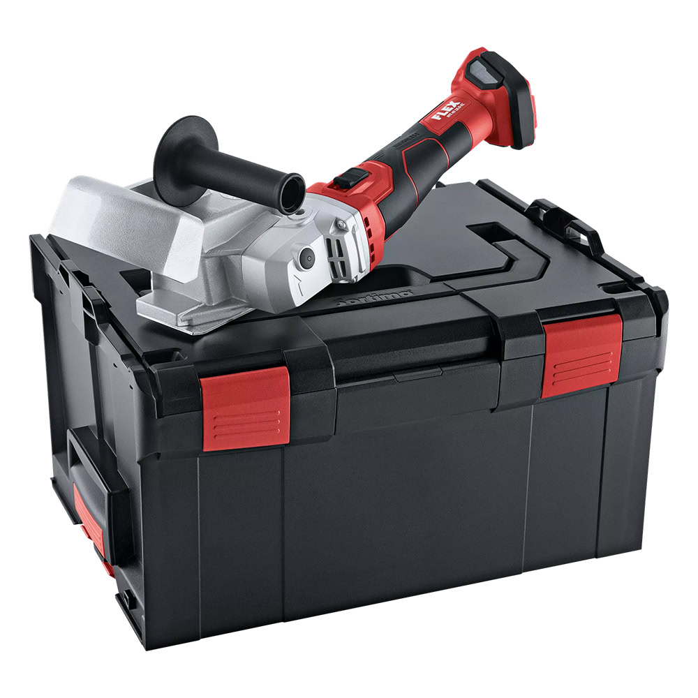Masina de frezat caneluri de jgheaburi Flex RFE 40 18.0-EC, compatibila cu acumulatori Li-Ion 18 V in valiza L-BOXX® 1 Masina de frezat caneluri de jgheaburi Flex RFE 40 18.0-EC, compatibila cu acumulatori Li-Ion 18 V in valiza L-BOXX®