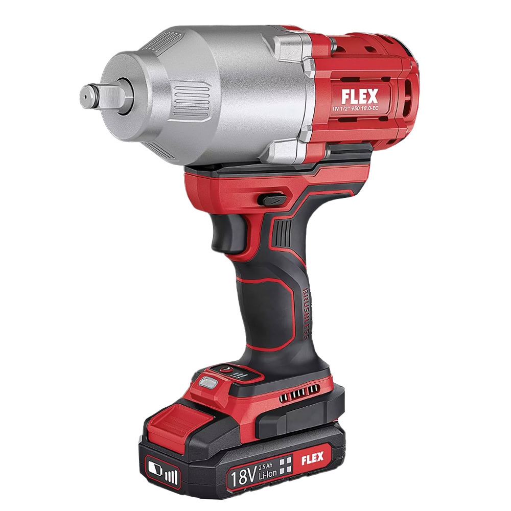 Masina de insurubat cu impact Flex IW 1/2" 950 18.0-EC, patrat 1/2", cuplu maxim 950 Nm, compatibila cu acumulatori Li-Ion 18 V, in valiza L-BOXX® 3 Masina de insurubat cu impact Flex IW 1/2" 950 18.0-EC, patrat 1/2", cuplu maxim 950 Nm, compatibila cu acumulatori Li-Ion 18 V, in valiza L-BOXX® - Image 3