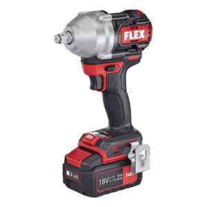 Masina de insurubat cu impact Flex IW 1/2" 750 18.0-EC C, patrat 1/2", cuplu maxim 750 Nm, compatibila cu acumulatori Li-Ion 18 V