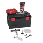 Masina de frezat Flex CER 18.0-EC/2.5 Set, adancime de taiere 50 mm, 2 acumulatori 18 V, valiza L-BOXX