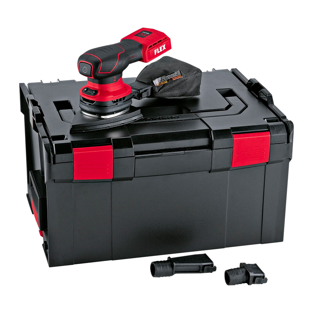 Masina de slefuit alternativ Flex ODE 2-100 18-EC, compatibila cu acumulatori Li-Ion 18 V, in valiza L-BOXX® 1 Masina de slefuit alternativ Flex ODE 2-100 18-EC, compatibila cu acumulatori Li-Ion 18 V, in valiza L-BOXX®