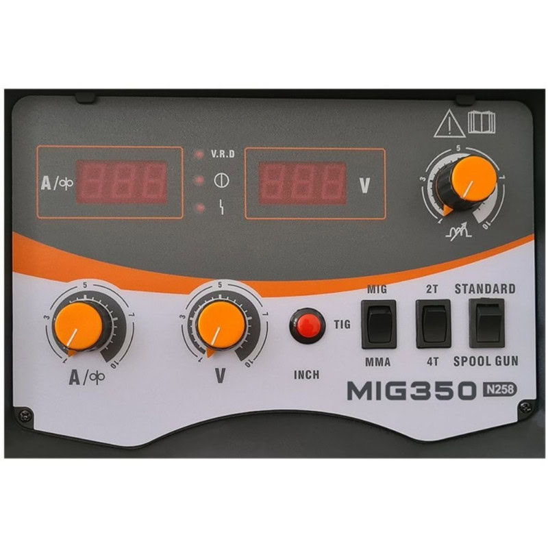 Aparat de sudura multiproces MIG-MAG / TIG / MMA JASIC MIG 350 (N258) 2 Aparat de sudura multiproces MIG-MAG / TIG / MMA JASIC MIG 350 (N258) - Image 2