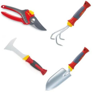 Set unelte mini WOLF-Garten P261 RR2500 / LU-2K / KA-2K / KF-2K | Travandi.ro