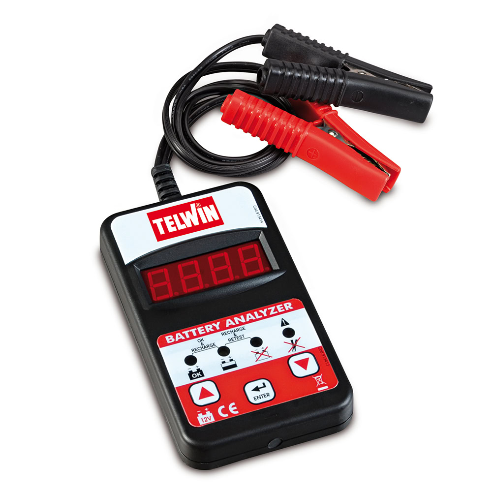 Tester digital pentru baterii, Telwin 802605, DT400 1 Tester digital pentru baterii, Telwin 802605, DT400