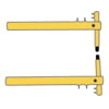 Set brate XP2 sudura in puncte Telwin 803101, 500 mm, cu electrozi