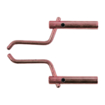 Set brate XA4 pentru sudura in puncte Telwin 803154, 120 mm, cu electrozi profilati